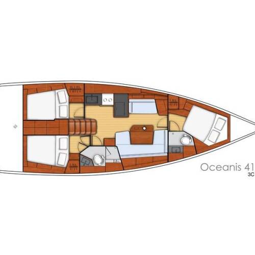 Oceanis 41.1 Mala Nevina