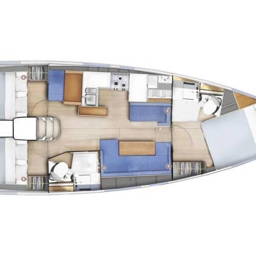 Sun Odyssey 410 Under Pressure