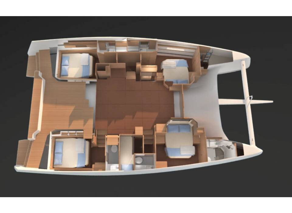 Dufour 48 Catamaran Angela
