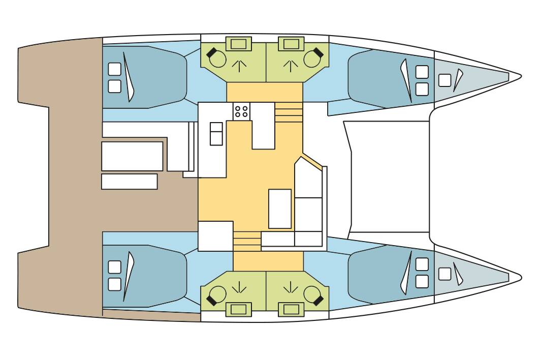 Fountaine Pajot Astrea 42 MARBELLA 