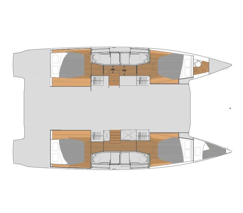 Fountaine Pajot Elba 45 Olympia Athena