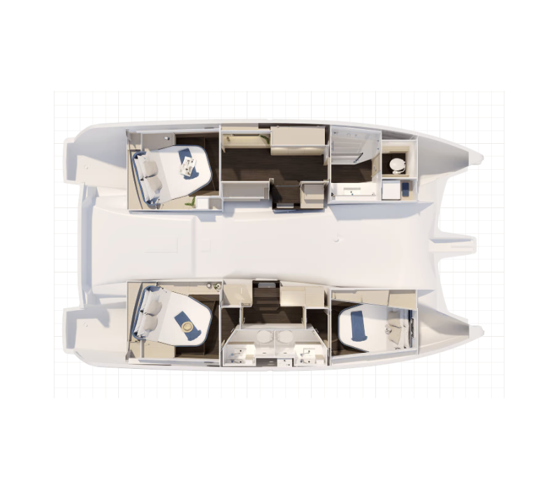 Fountaine Pajot FP 41 Maesto 3 Moonlight