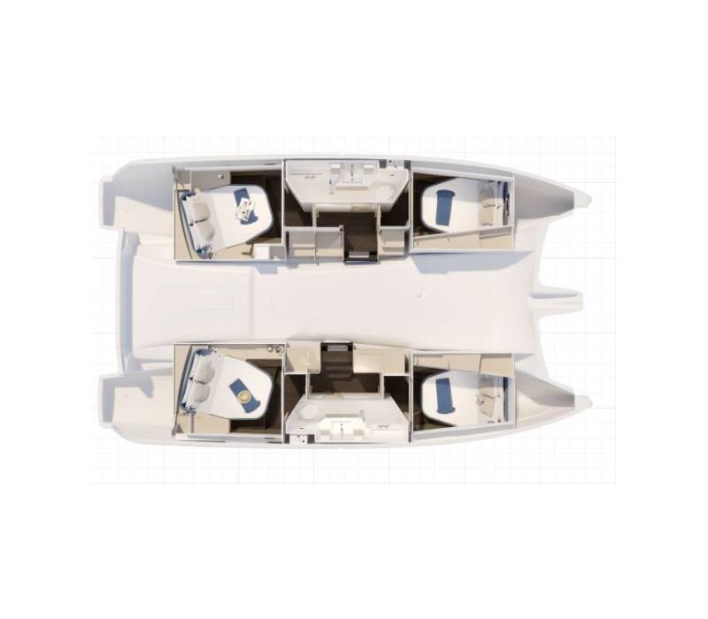 Fountaine Pajot FP 41 Quatuor 2 SISLEY