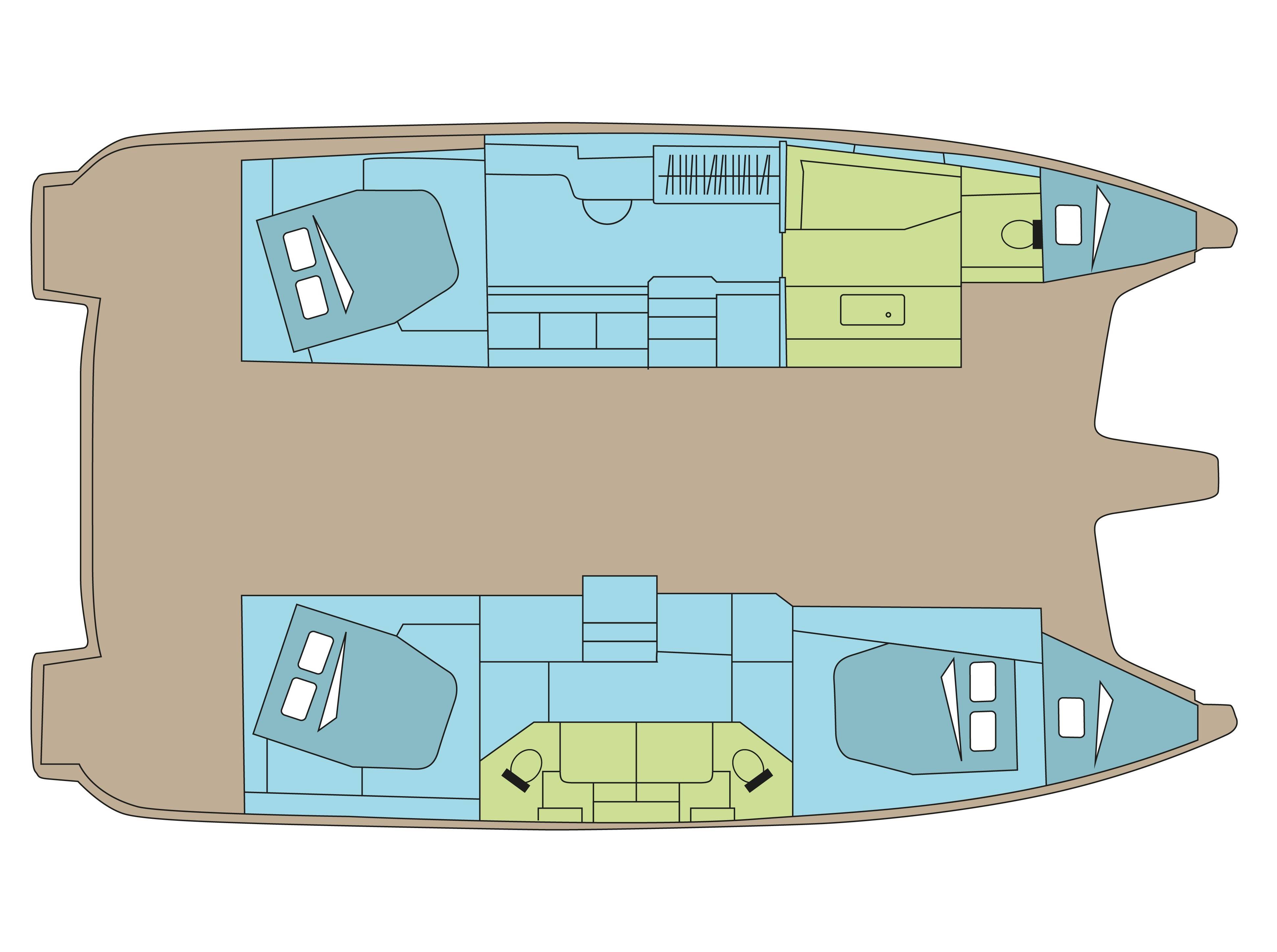 Fountaine Pajot FP 44 Maestro DIVER DOG