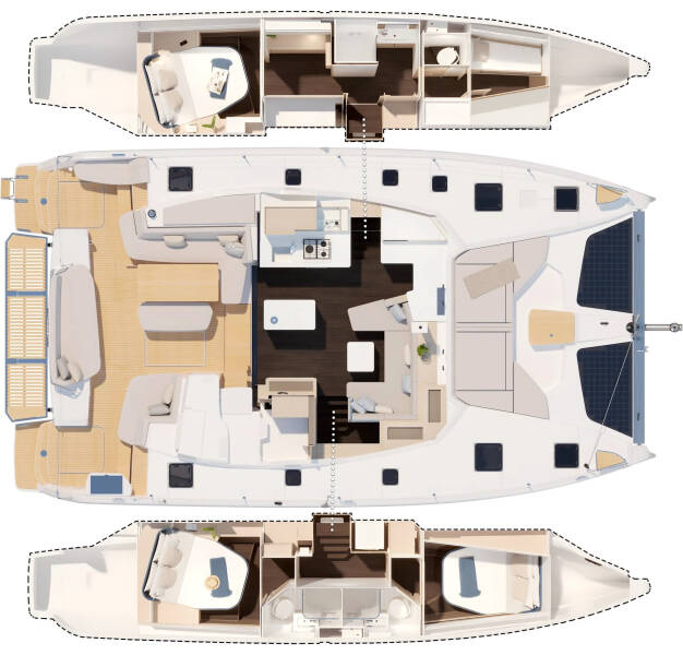 Fountaine Pajot FP 44 Maestro Hi Iaka