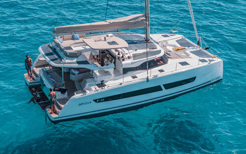 Fountaine Pajot FP 44 Quatuor Blue Argo