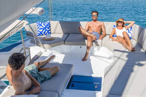 Fountaine Pajot FP 44 Quatuor Blue Argo