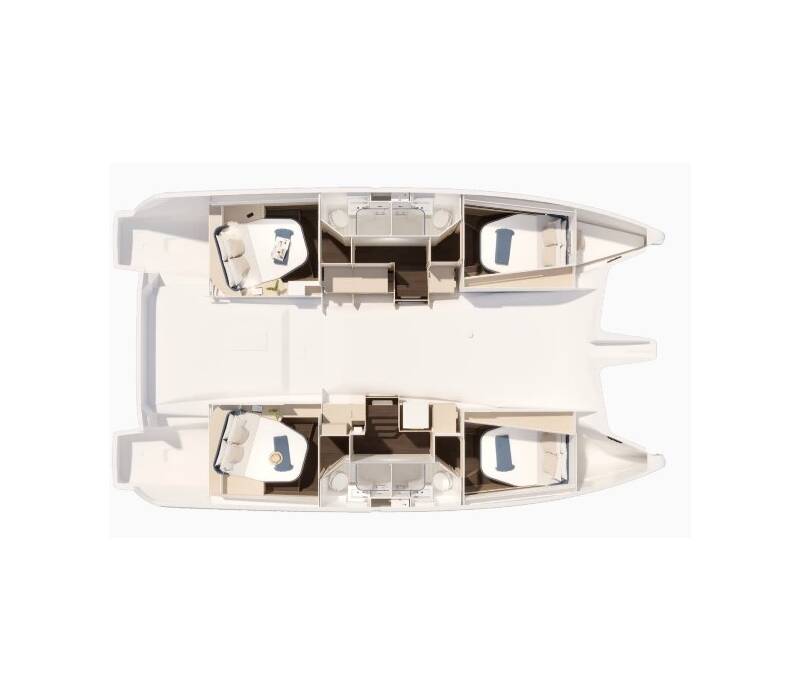 Fountaine Pajot FP 44 Quatuor NEWTON'S CRADLE