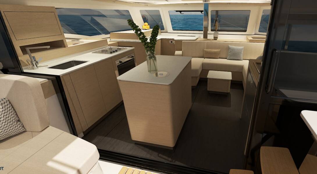 Fountaine Pajot FP 44 Quatuor Selah Vie