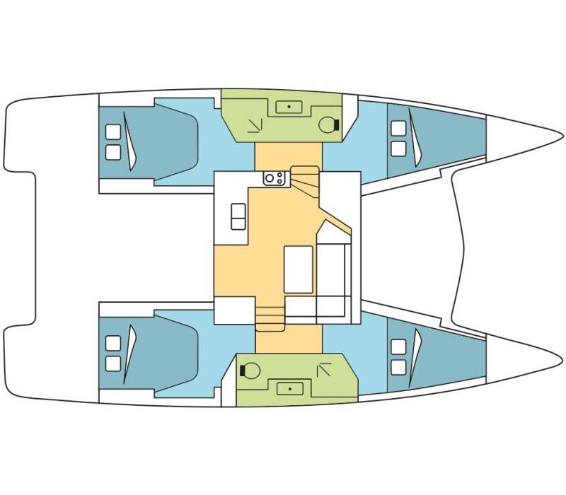 Fountaine Pajot Lucia 40 GINGER