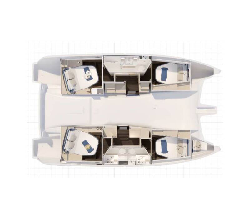 Fountaine Pajot New 41 Quatuor 4 Acamar