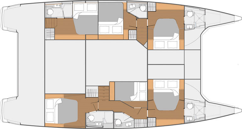 Fountaine Pajot Saba 50 Quintet Nowhere