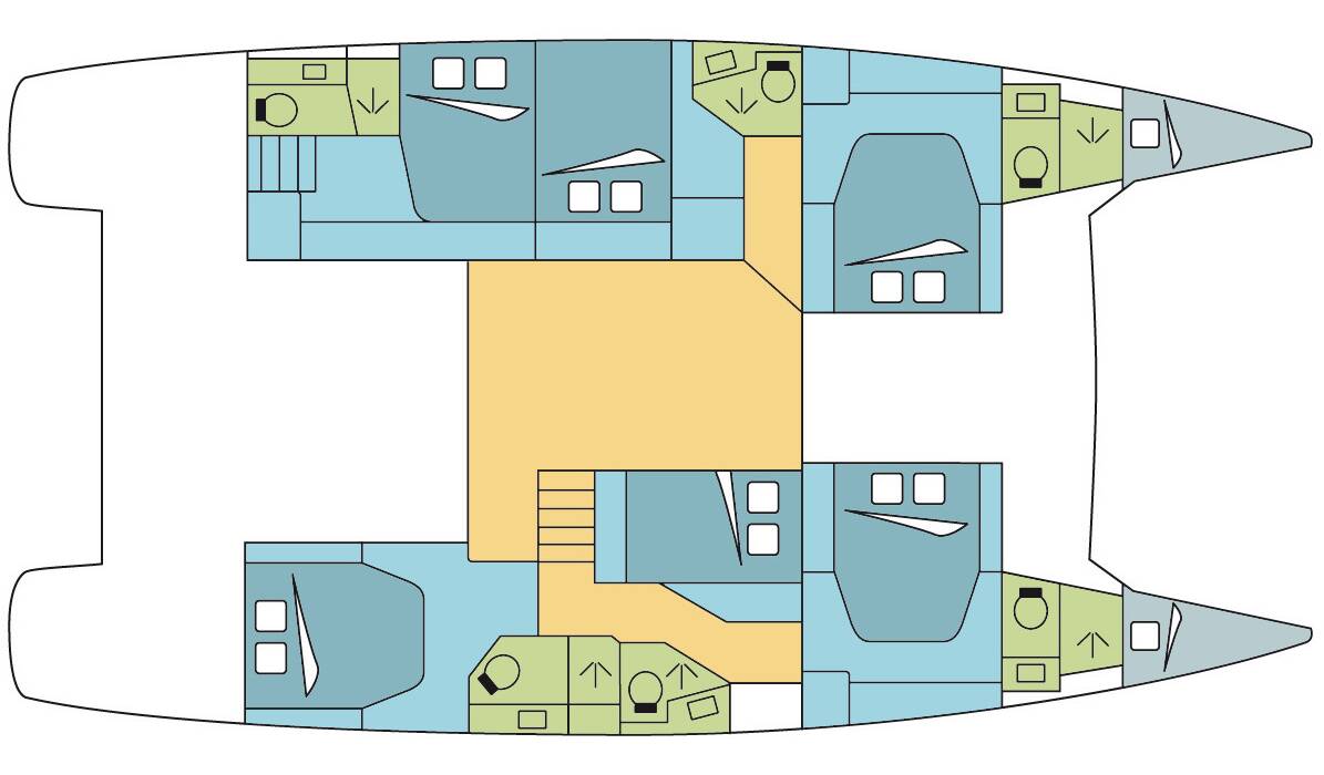 Fountaine Pajot Saba 50 CHRISTOPHINE 2 