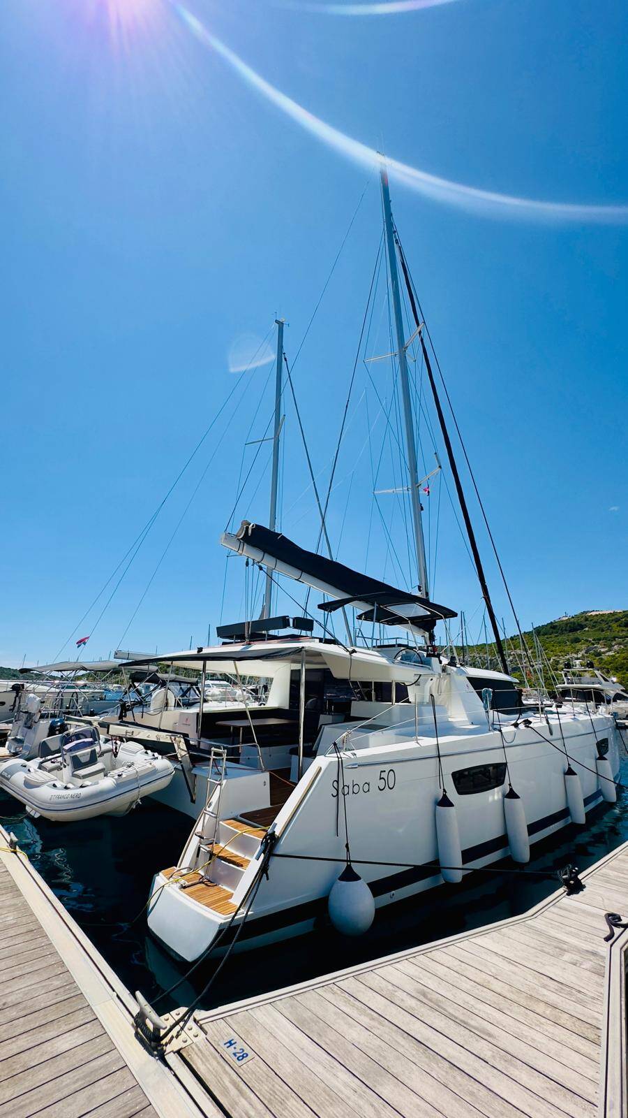 Fountaine Pajot Saba 50 Franco Nero