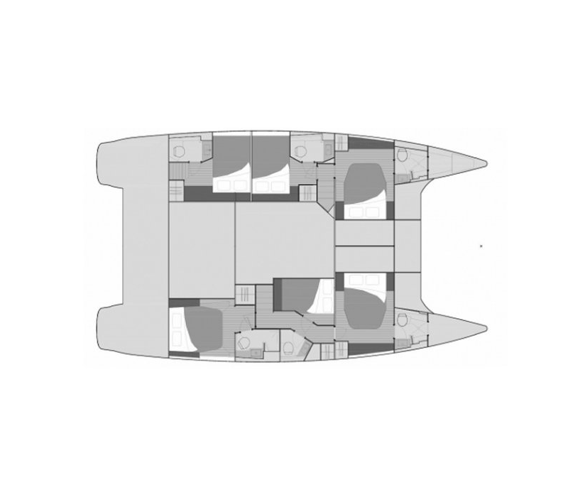Fountaine Pajot Saba 50 Bicos