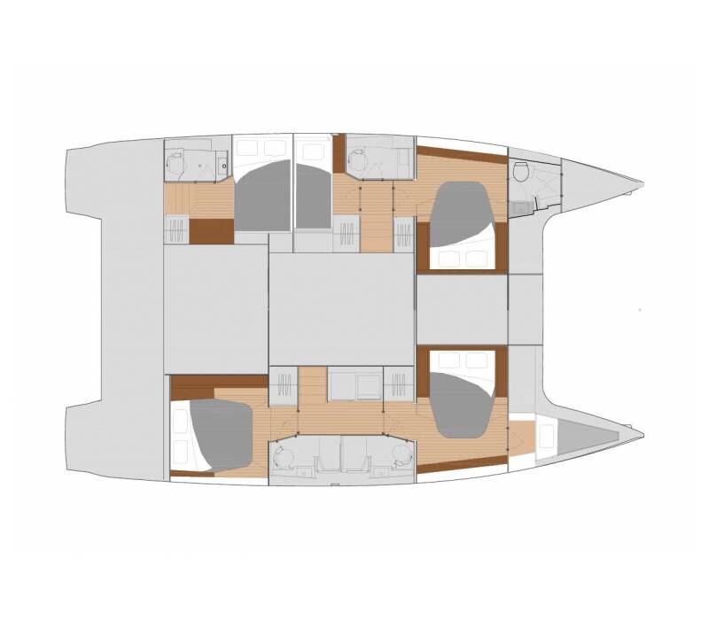 Fountaine Pajot Saona 47 Quintet Nefeli