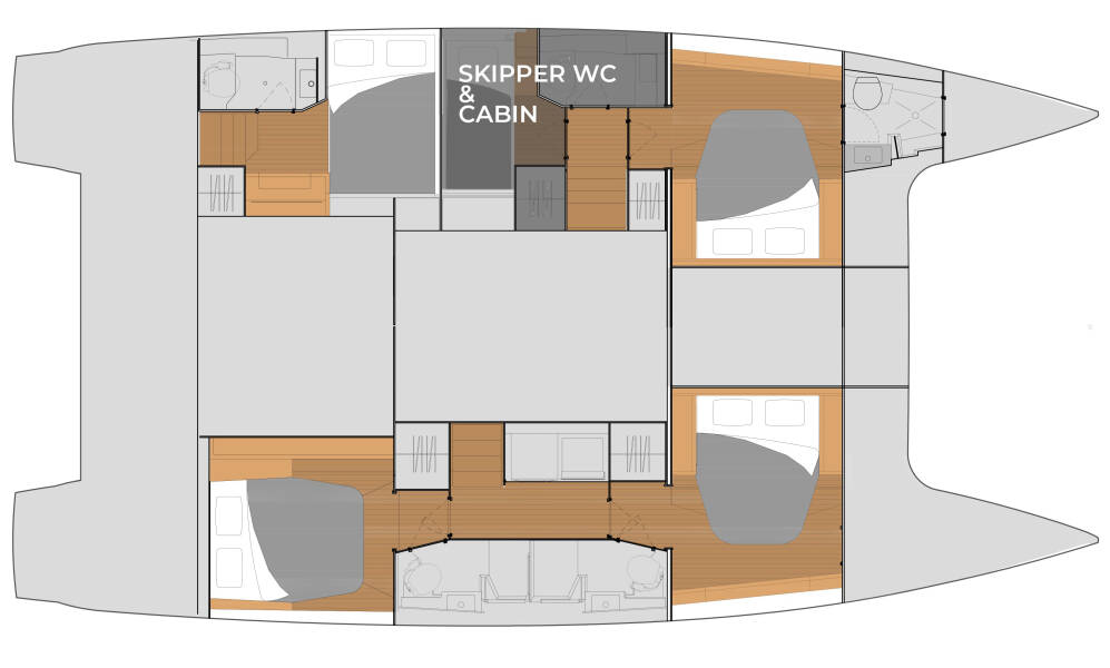 Fountaine Pajot Tanna 47 Nerida