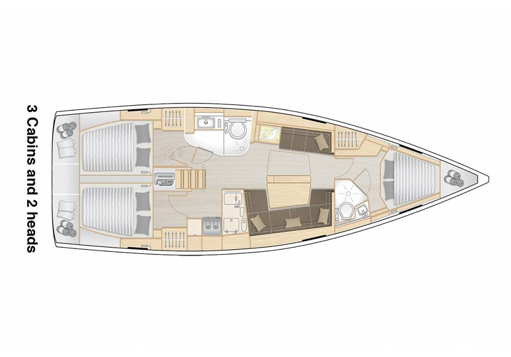 Hanse 418 Piranha