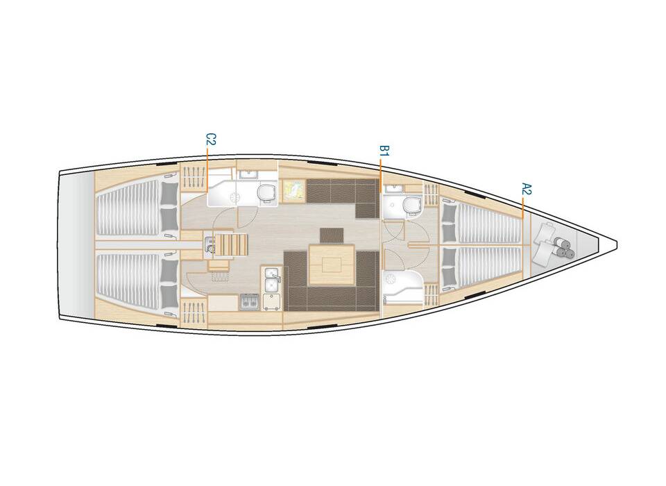 Hanse 458 Janka