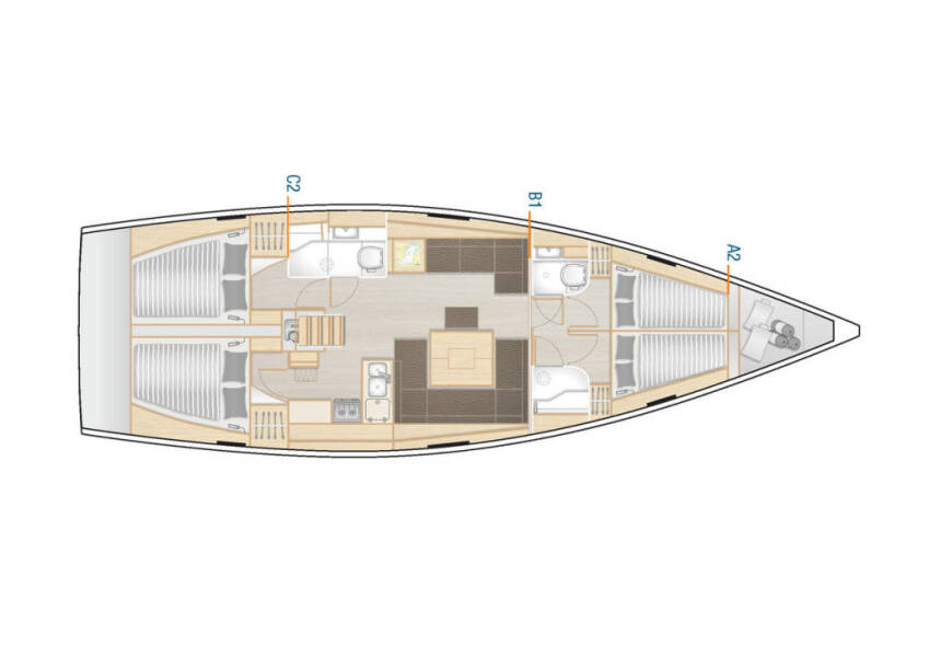 Hanse 458 Avra