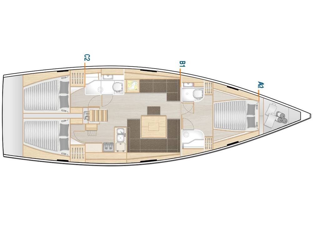 Hanse 458 Summer wind