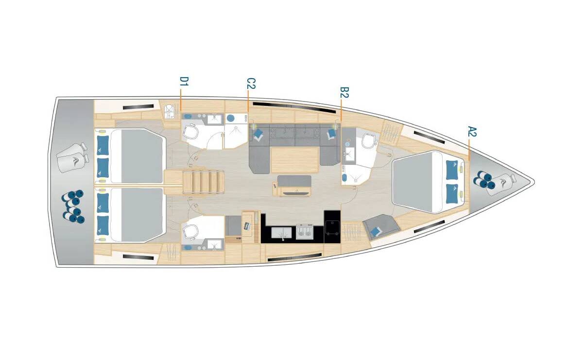 Hanse 460 Orsasei