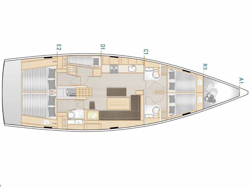 Hanse 508 Frizzante