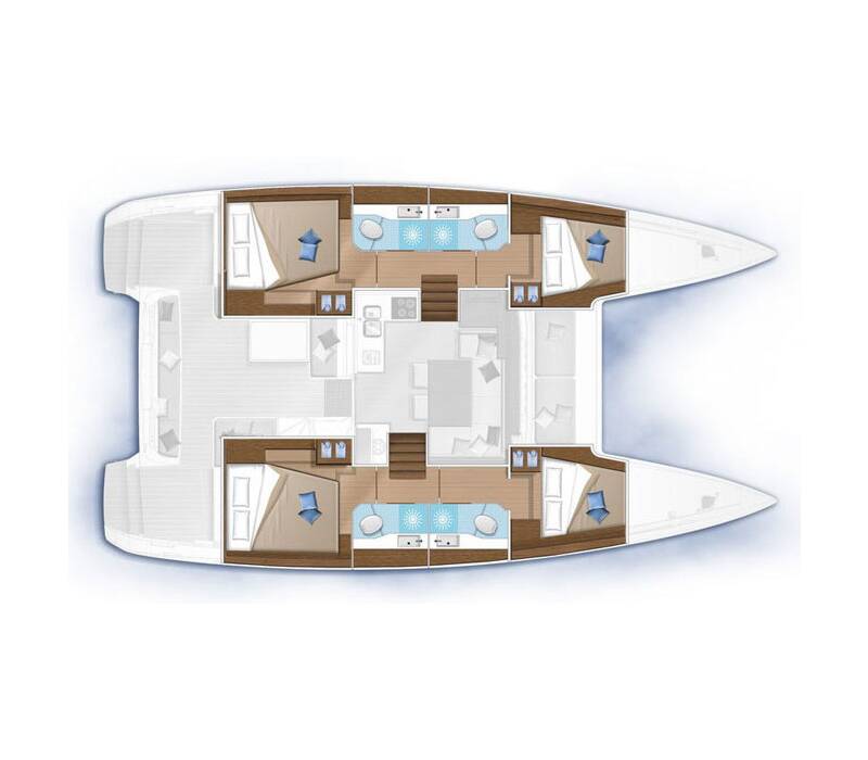 Lagoon 40 Sailing Point