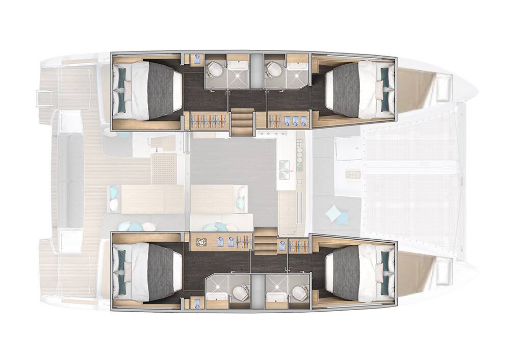 Lagoon 43 Sail la vie