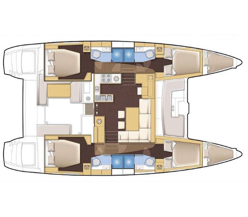 Lagoon 450 Calm Point