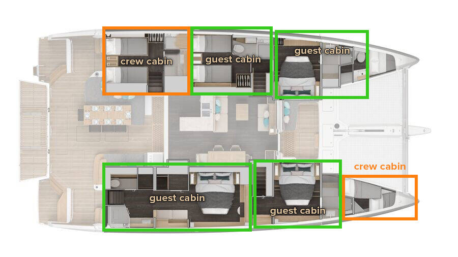 Lagoon 60 Princess Karla