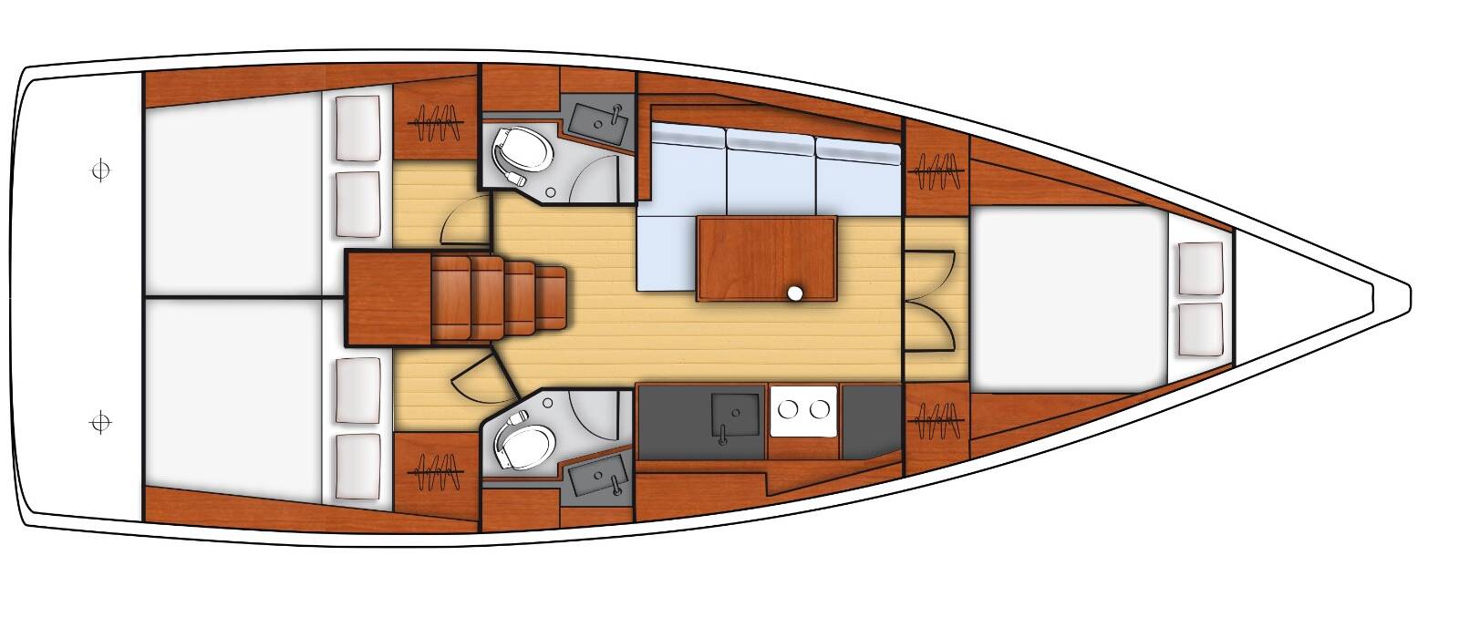 Oceanis 38.1 Sail Lyra