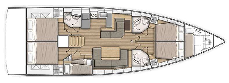 Oceanis 51.1 Shine