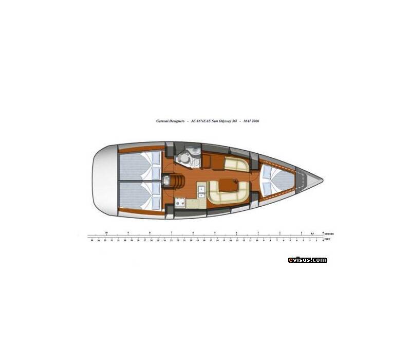Sun Odyssey 36i Sail Mira