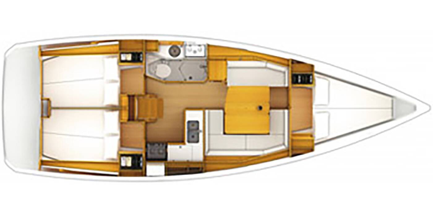 Sun Odyssey 379 Oyster Shell
