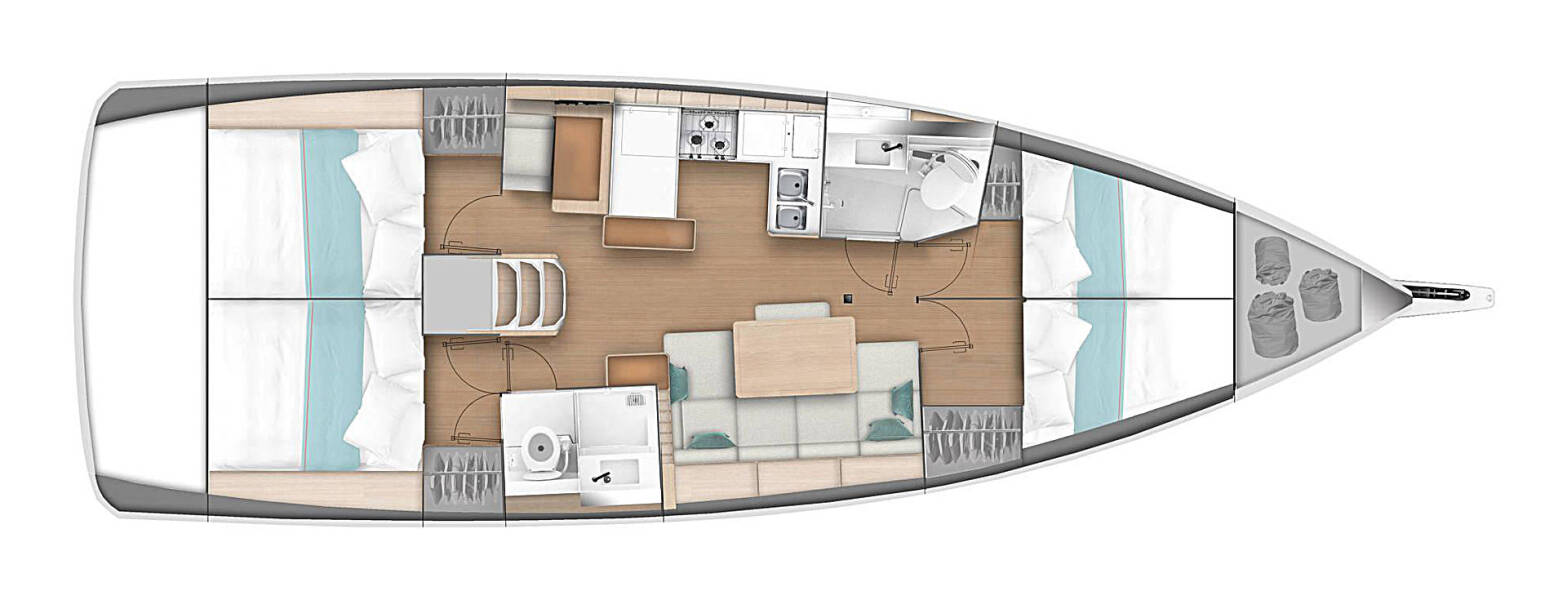 Sun Odyssey 440 Kiwi
