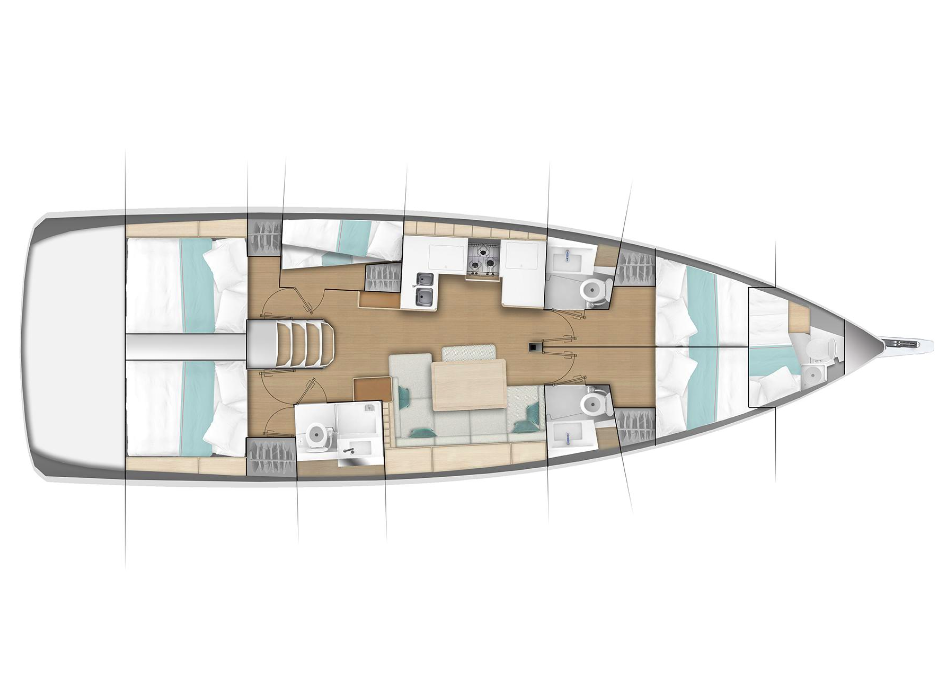 Sun Odyssey 490 Marina II