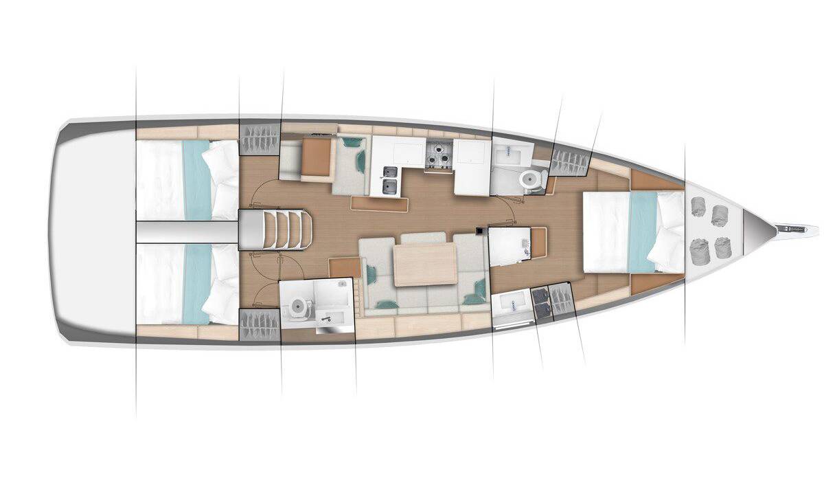 Sun Odyssey 490 After Physics