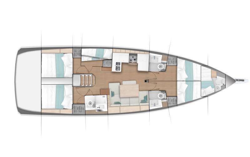 Sun Odyssey 490 Mila