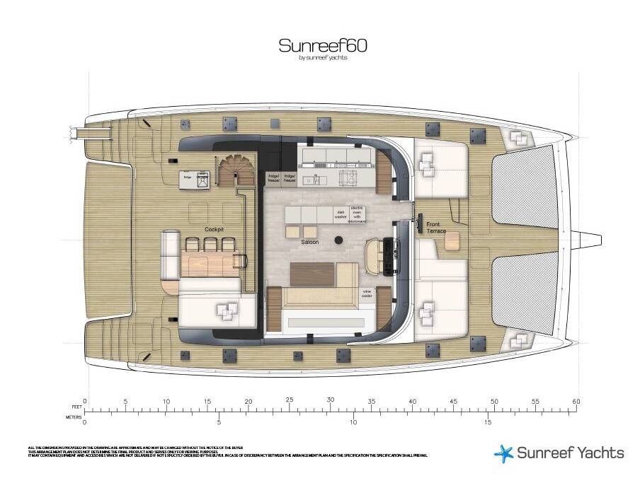 Sunreef 60 Dessus